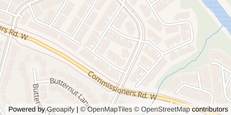 Map of 27 - 5 CADEAU TERRACE, London South (South B)