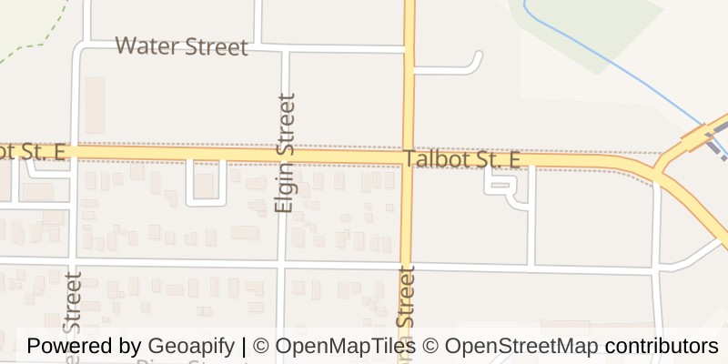 Map of 316 TALBOT STREET E, Aylmer