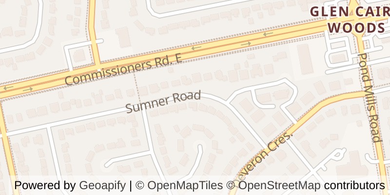 Map of 31 SUMNER ROAD, London South (South T)