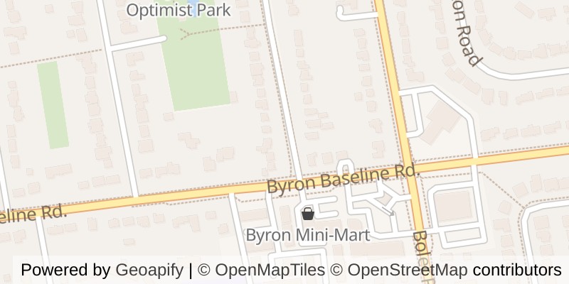Map of 417 BYRON BOULEVARD, London South (South B)