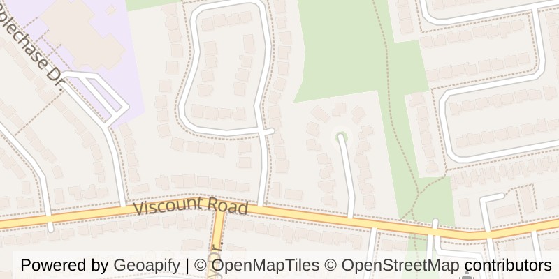Map of 126 GARDENVALE CRESCENT, London South (South N)