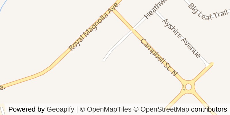 Map of 6517 HEATHWOODS AVENUE, London South (South V)