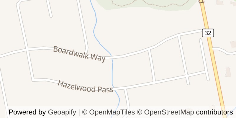 Map of 253 BOARDWALK WAY, Thames Centre