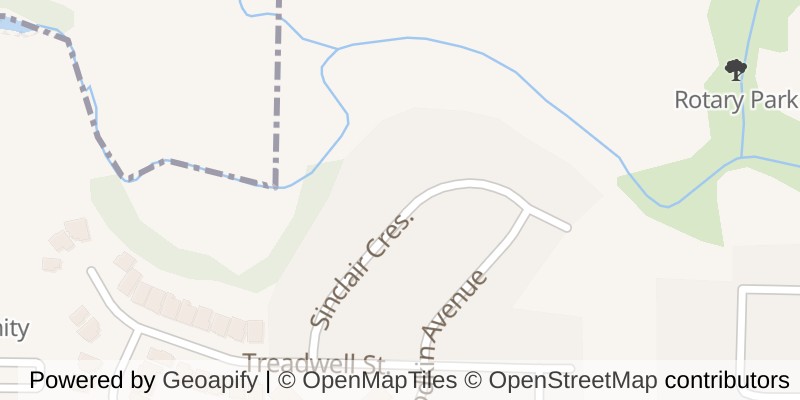 Map of 28 SINCLAIR CRESCENT, Aylmer