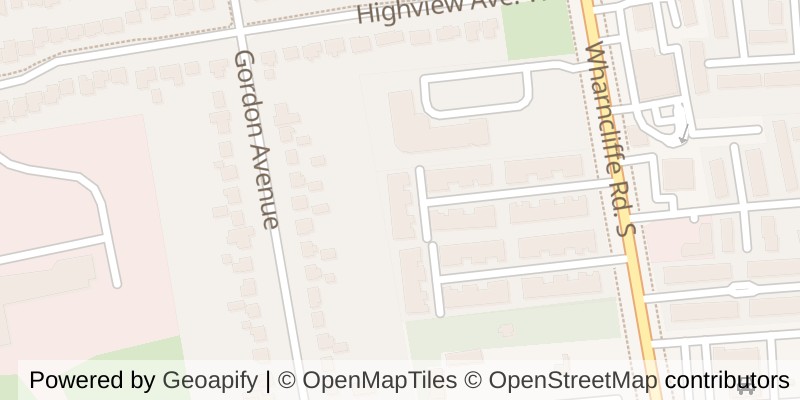 Map of 14 - 617 WHARNCLIFFE ROAD S, London South (South O)