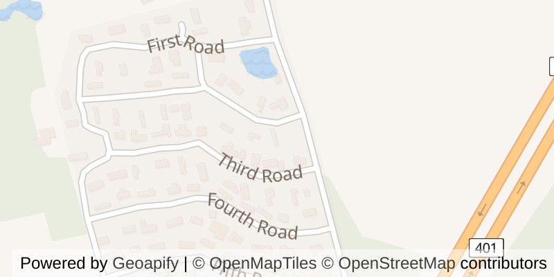 Map of 15 - 746112 TOWNSHIP ROAD 4 ROAD, Blandford-Blenheim (Forest Estates)