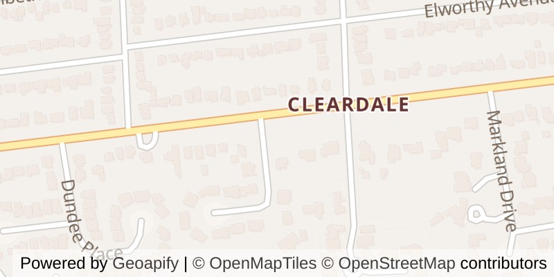 Map of 119 BASE LINE ROAD E, London South (South G)