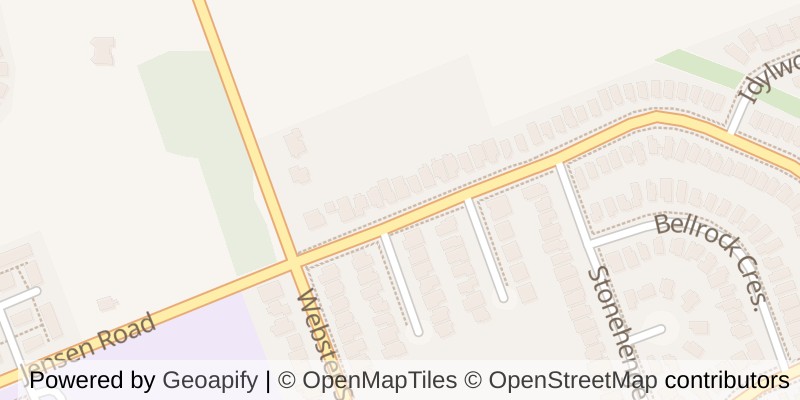 Map of 132 JENSEN ROAD, London East (East D)