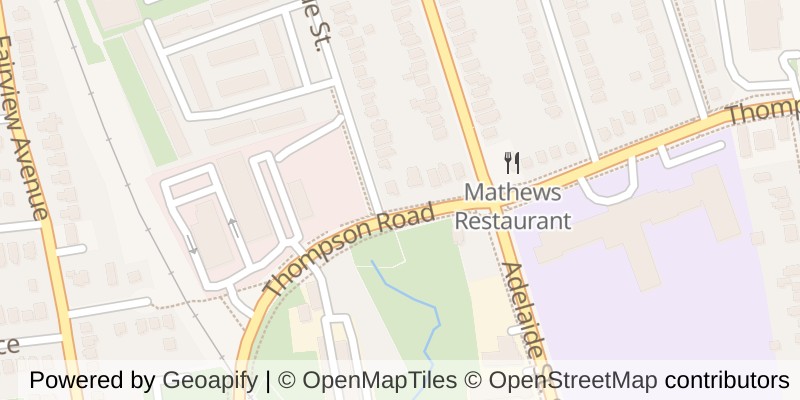 Map of 178 THOMPSON ROAD, London South (South I)