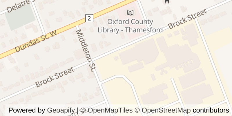 Map of 8 - 183 BROCK STREET, Zorra (Thamesford)