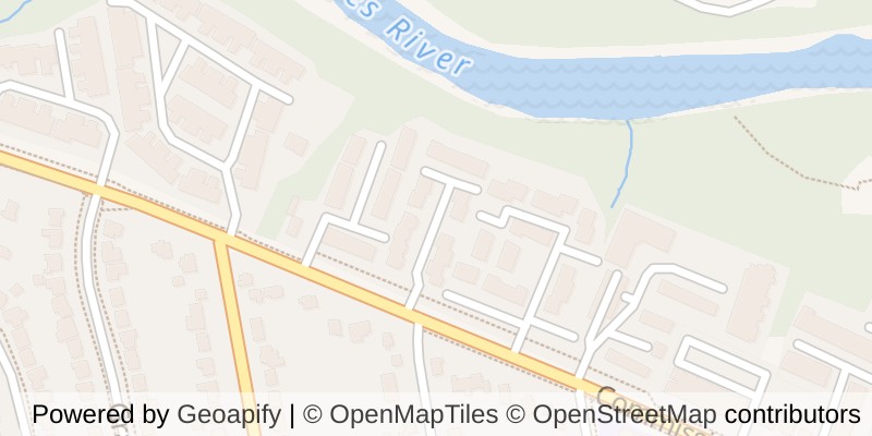 Map of 26 - 1399 COMMISSIONERS ROAD W, London South (South B)