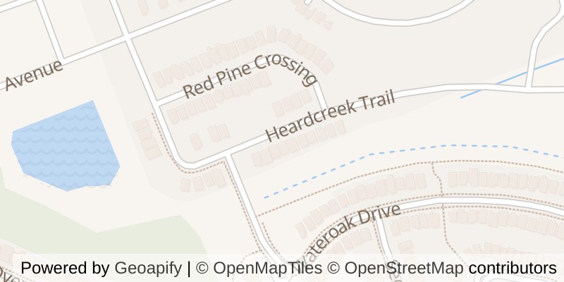 Map of 2773 HEARDCREEK TRAIL, London North (North S)