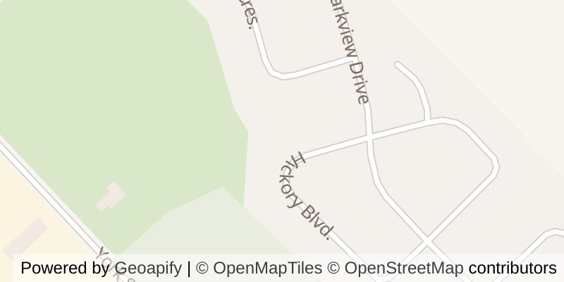 Map of 18 HICKORY BOULEVARD W, Strathroy-Caradoc (SE)