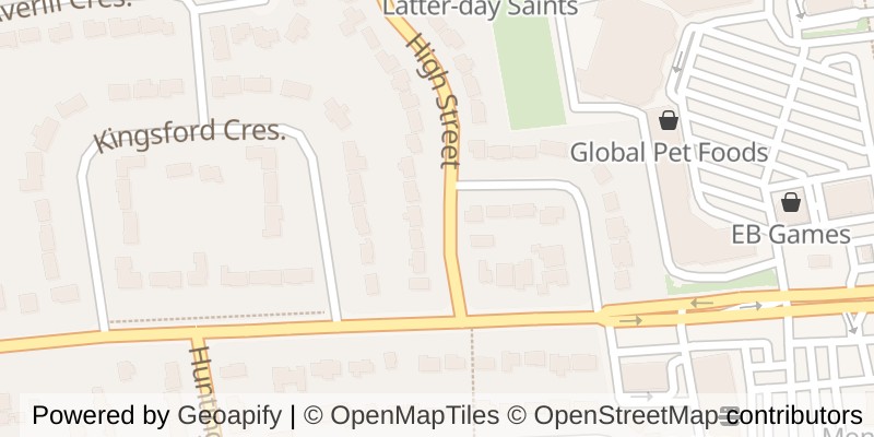 Map of 453 HIGH STREET, London South (South G)