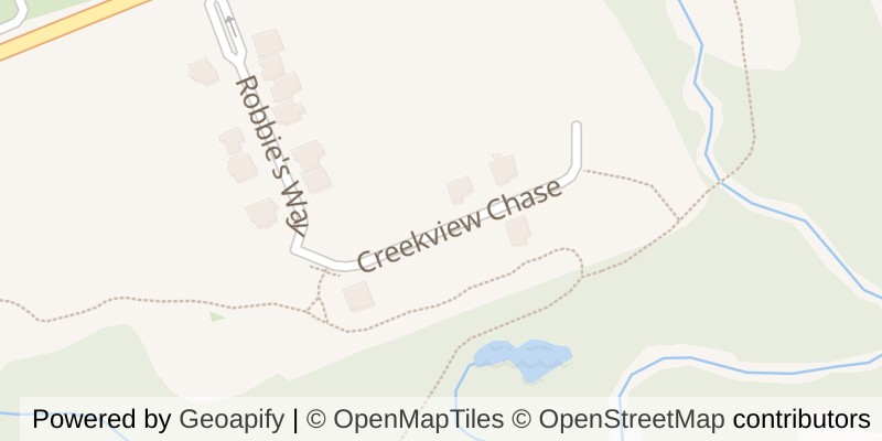 Map of 564 CREEKVIEW CHASE, London North (North R)