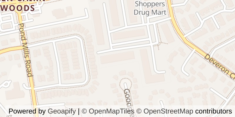 Map of 309 - 727 DEVERON CRESCENT, London South (South T)