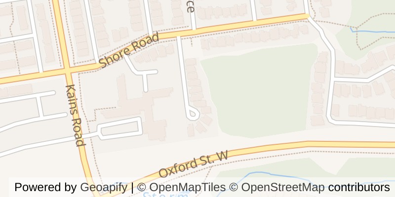 Map of 1 - 1617 SHORE ROAD, London South (South A)