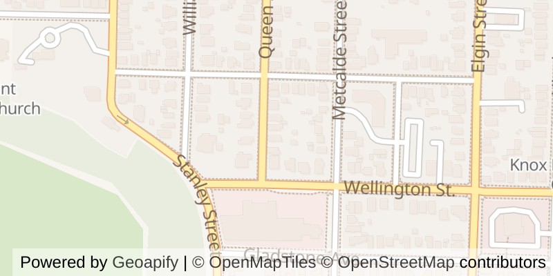 Map of 57 QUEEN STREET, St. Thomas