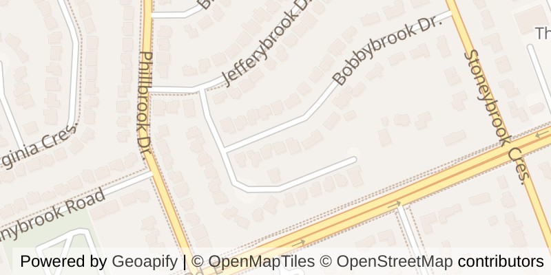 Map of 499 BOBBYBROOK DRIVE, London North (North B)
