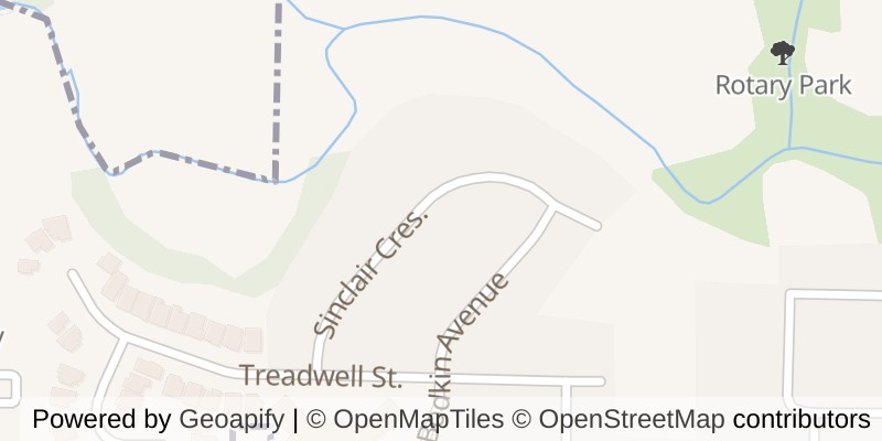 Map of 31 SINCLAIR CRESCENT, Aylmer