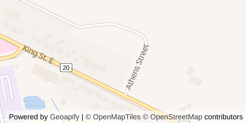 Map of 183 ATHENS STREET, Haldimand
