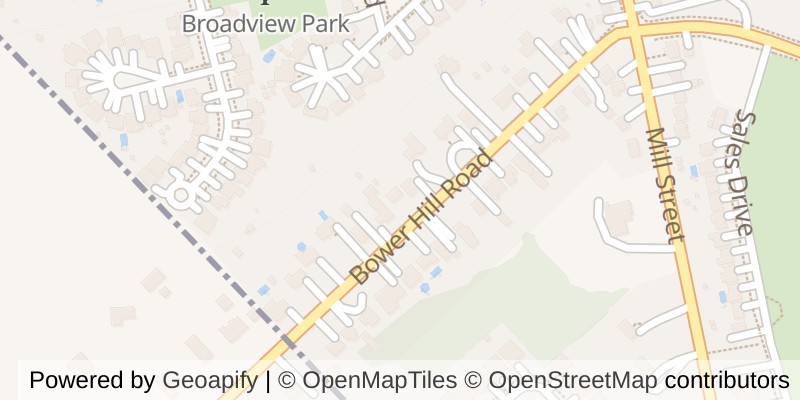 Map of 219 BOWERHILL ROAD, Woodstock (Woodstock - South)