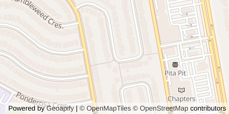 Map of 96 BEECHBANK CRESCENT, London South (South X)