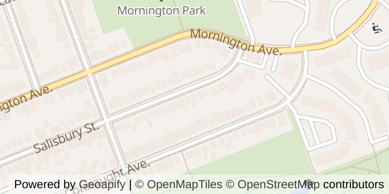 Map of 485 SALISBURY STREET, London East (East G)