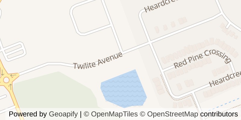 Map of 1395 TWILITE BOULEVARD, London North (North S)