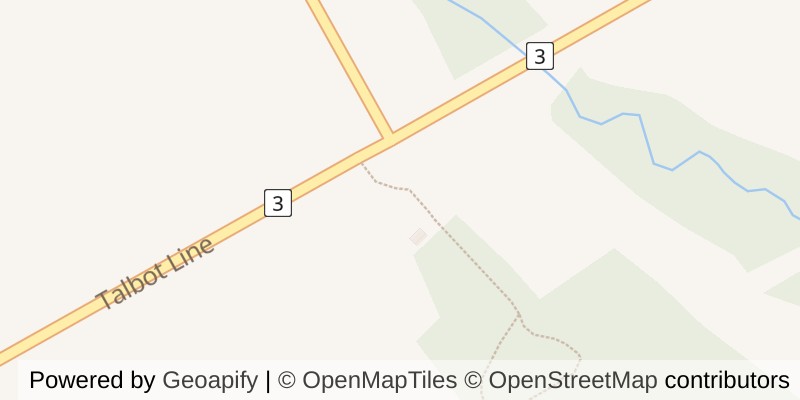 Map of 38803 TALBOT LINE, Southwold (Paynes Mills)