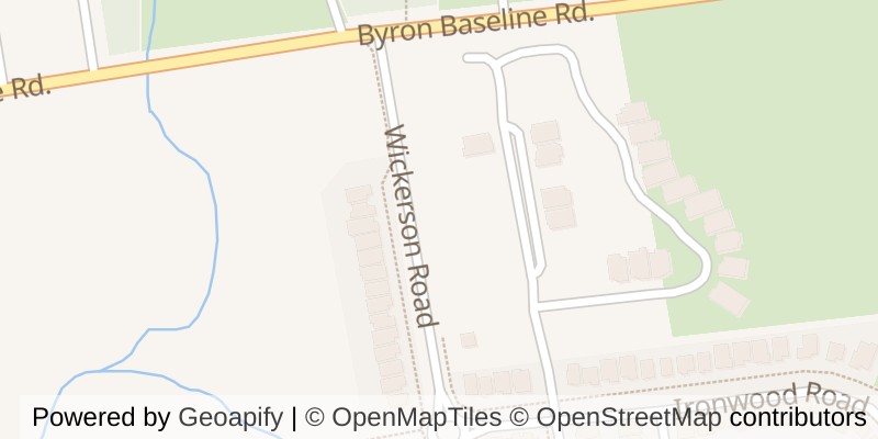 Map of 2048 WICKERSON ROAD, London South (South K)