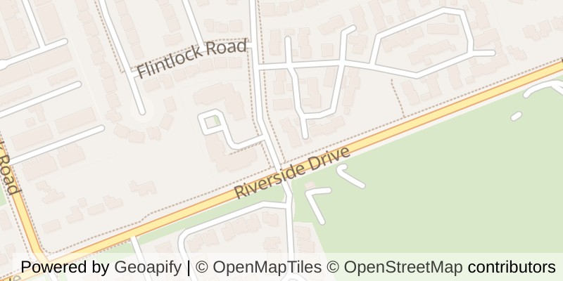 Map of 327 EVERGLADE CRESCENT, London North (North P)