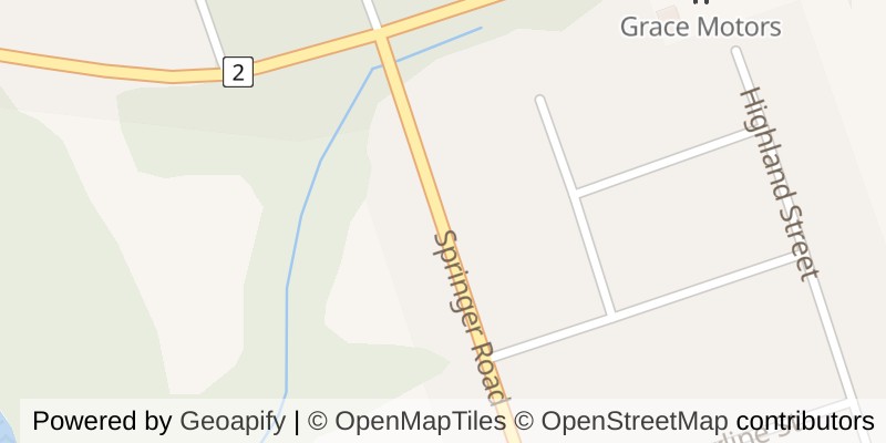 Map of 3558 SPRINGER ROAD, Middlesex Centre (Delaware Town)