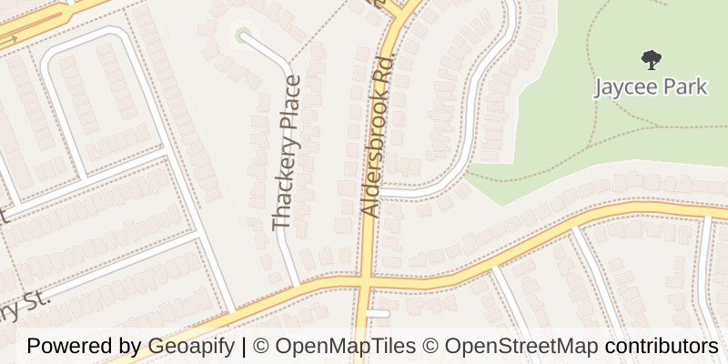 Map of 1763 ALDERSBROOK ROAD, London North (North F)
