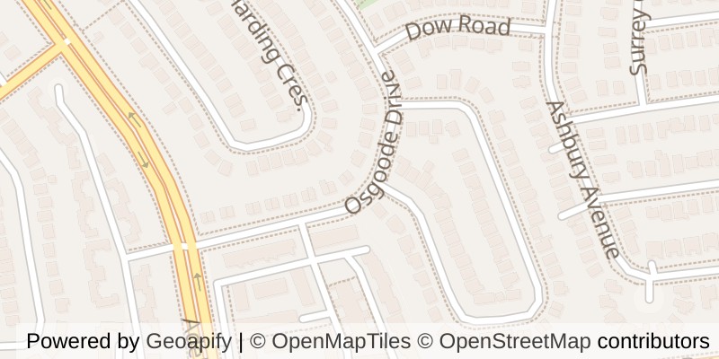 Map of 521 OSGOODE DRIVE, London South (South Y)