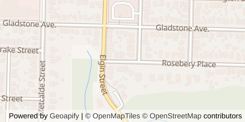 Map of 12 ROSEBERY PLACE, St. Thomas