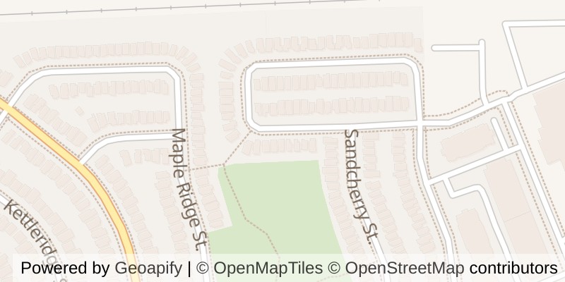 Map of 937 BLYTHWOOD ROAD, London North (North M)