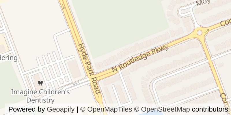 Map of 2138 NORTH ROUTLEDGE PARK, London North (North E)