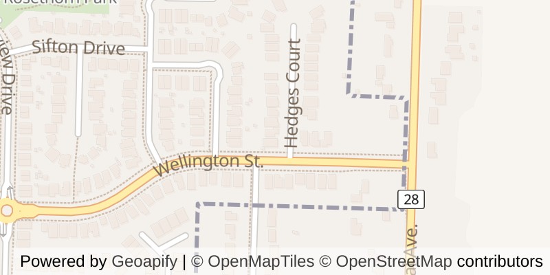 Map of 29 HEDGES COURT, St. Thomas
