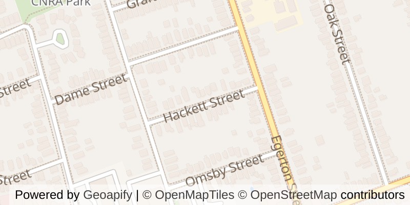 Map of 978 HACKETT STREET, London East (East L)