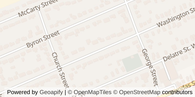 Map of 196 WASHINGTON STREET, Zorra (Thamesford)