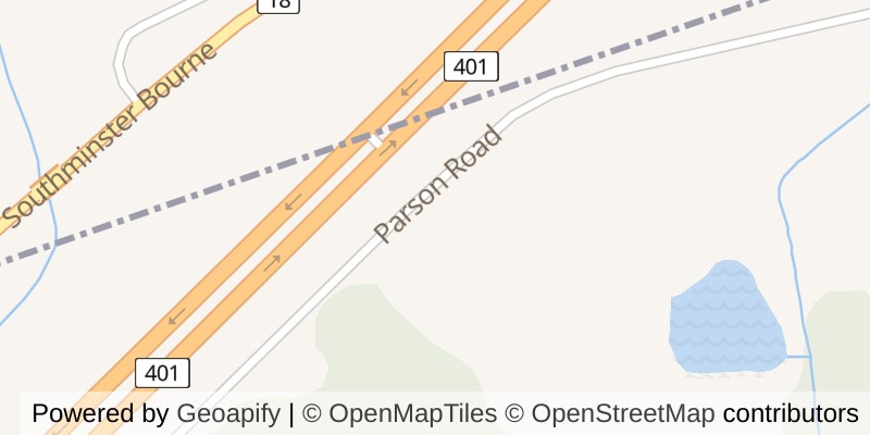 Map of 11786 PARSON ROAD, Southwold