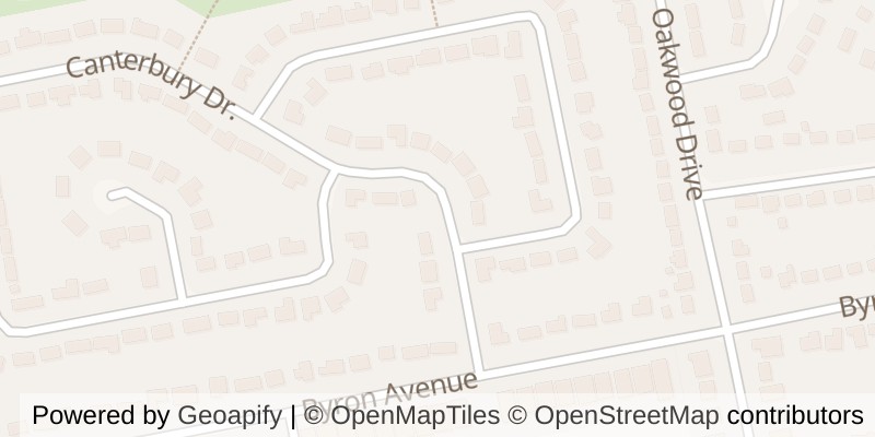 Map of 183 CANTERBURY DRIVE, Thames Centre (Dorchester)