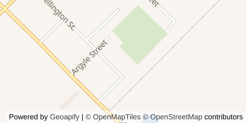 Map of 14 WELLINGTON AVENUE, Southwest Middlesex (Appin)