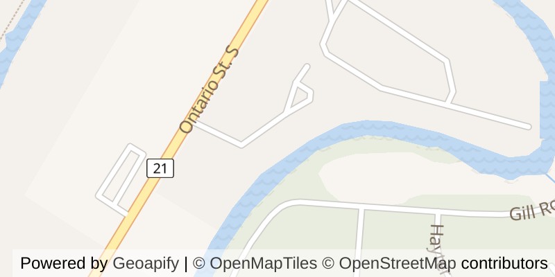 Map of 12 - 90 ONTARIO STREET S, Lambton Shores (Grand Bend)