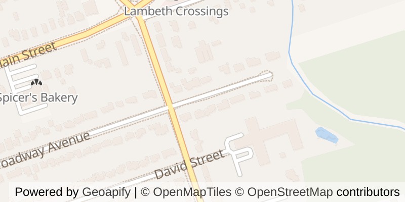 Map of 79 BROADWAY AVENUE, London South (South V)