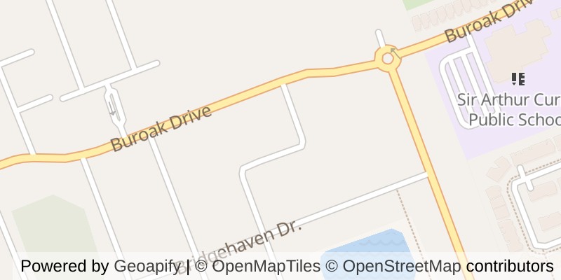 Map of 1630 MEDWAY PARK DR DRIVE, London North (North S)