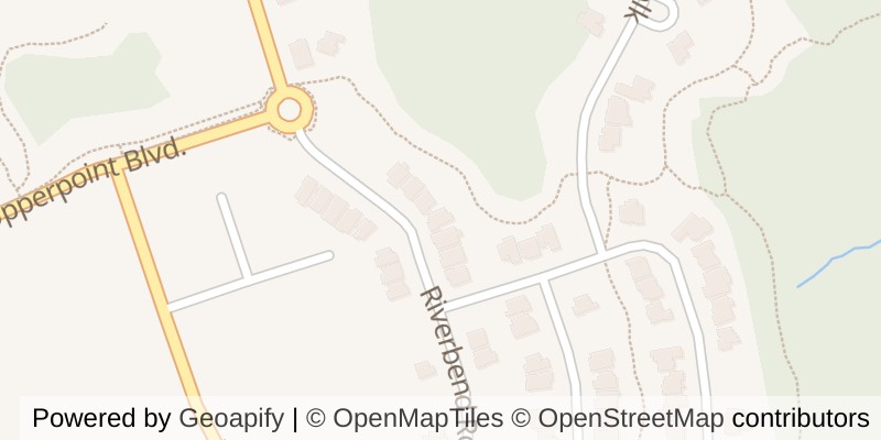 Map of 1066 RIVERBEND ROAD, London South (South B)