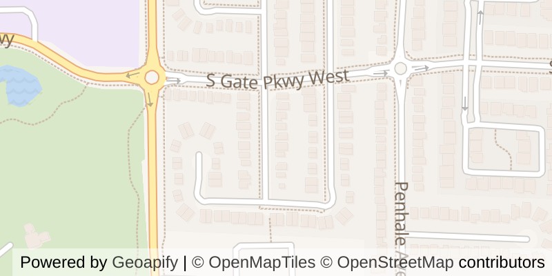 Map of 9 BARRETT CRESCENT, St. Thomas