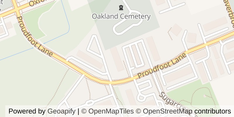 Map of 912 - 570 PROUDFOOT LANE, London North (North N)